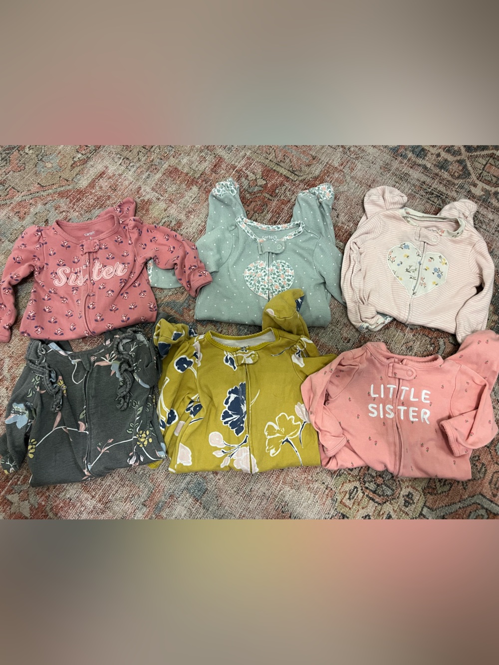 Baby girl 3/6 Month Sleeper bundle